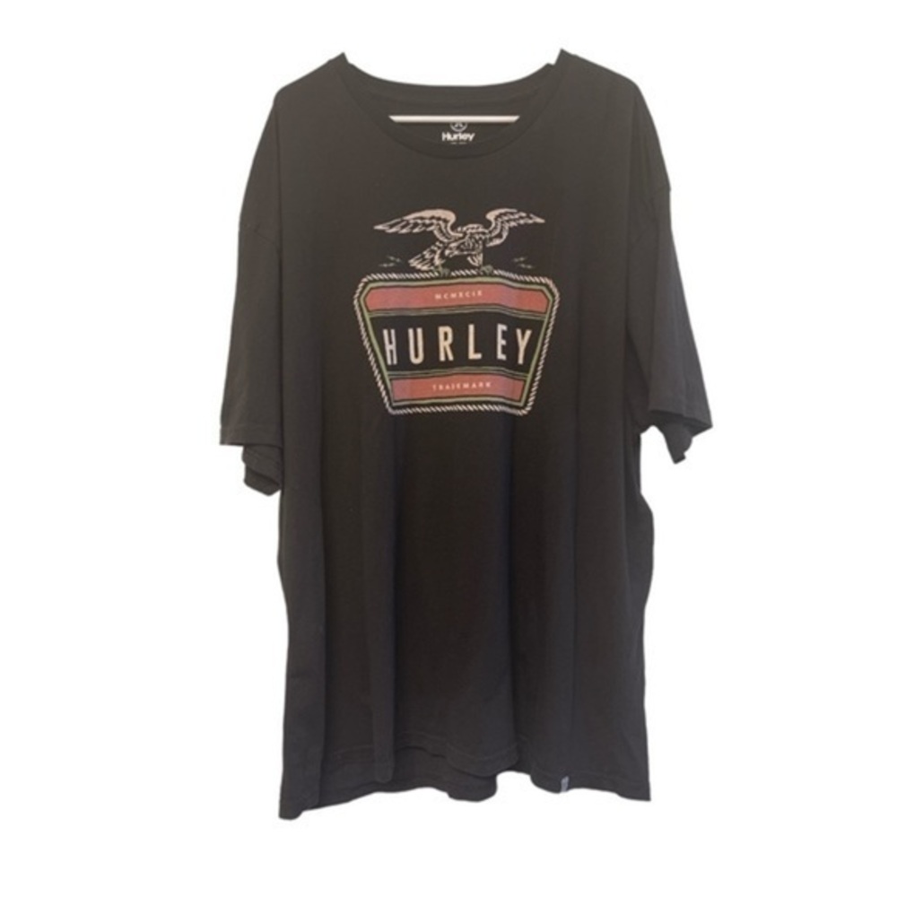Hurley Black Graphic Shirt Size XXL EUC #1972